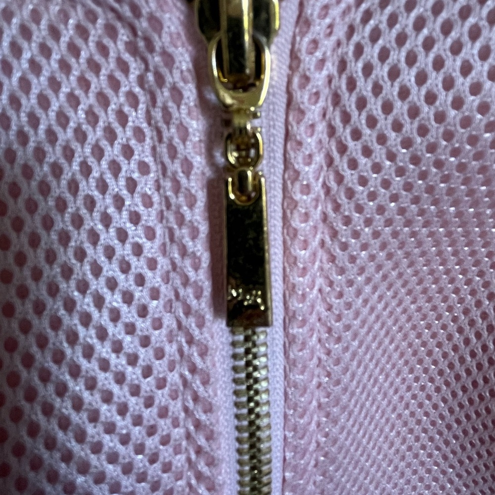 **MISTRESS ROCKS** PINK BOMBER COAT - Picture 6 of 9
